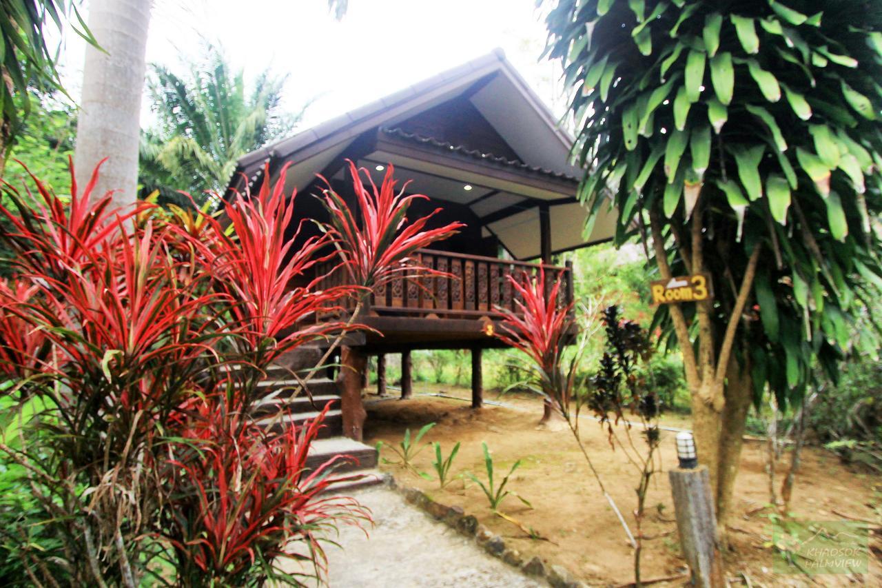 Khao Sok Palmview Resort Khao Sok National Park Exterior foto